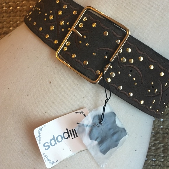 COPY - Lollipops Paris leather studded belt - Picture 2 of 8